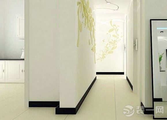 2015客厅瓷砖踢脚线效果图